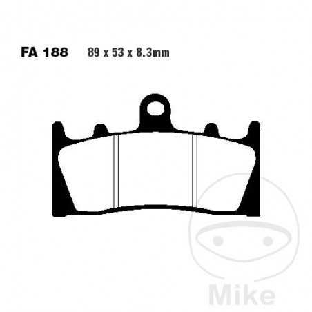 EBC Standard brake pads ALTN: 7872666 737.65.10