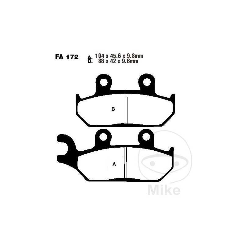 EBC Standard brake pads ALTN: 7872419 737.51.08