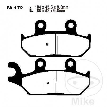 EBC Standard brake pads ALTN: 7872419 737.51.08
