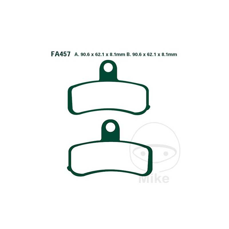 EBC SINTERED BRAKE PADS HH ALTN:7875099 732.13.91