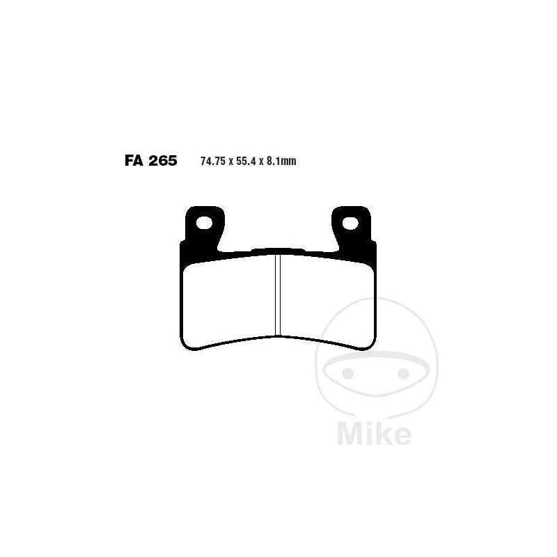 EBC SINTERED BRAKE PADS HH ALTN: 7870058/7870041 732.90.71