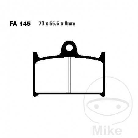 EBC Standard brake pads ALTN: 7872021/7870274 737.24.02