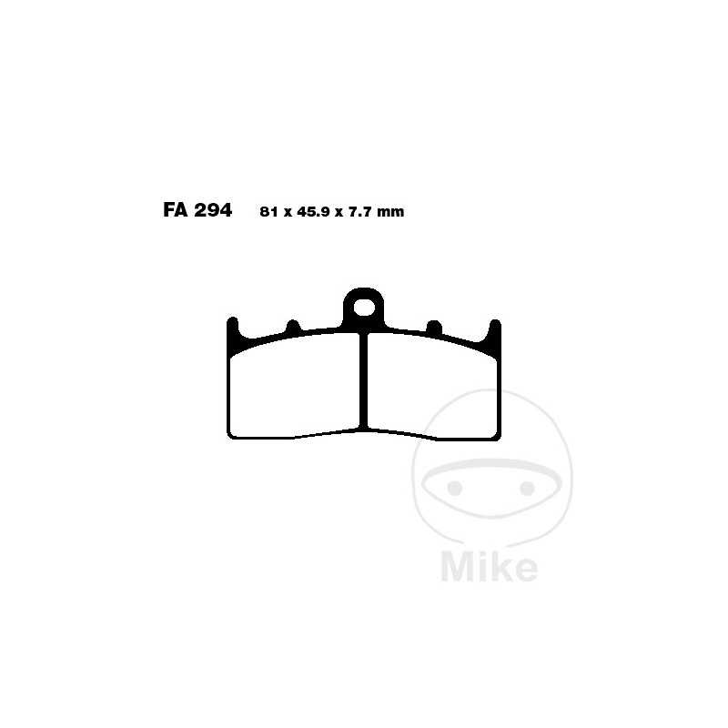 EBC SINTERED BRAKE PADS HH ALTN: 7873920/7870110 732.92.87