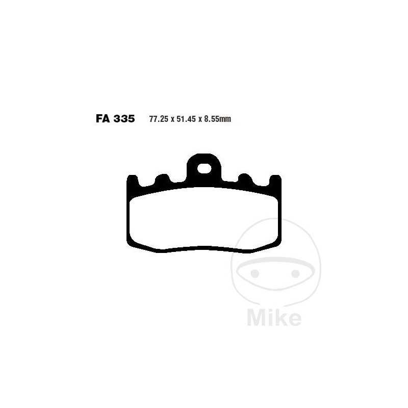 EBC SINTERED BRAKE PADS HH ALTN:7874134/7874142 732.41.63