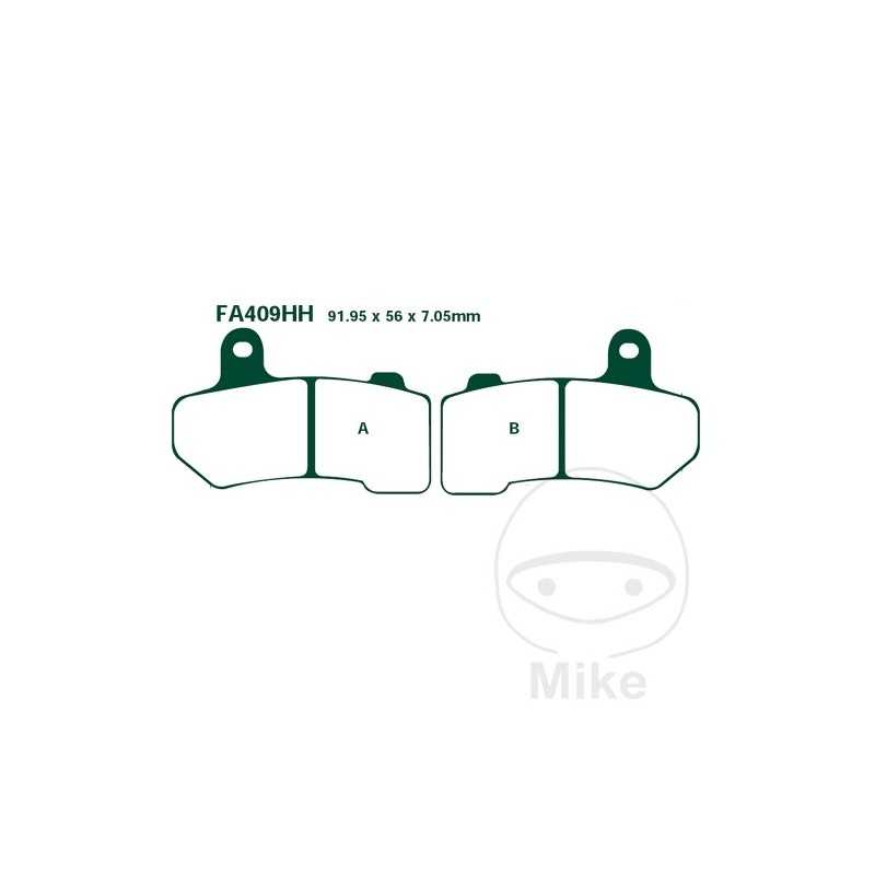 EBC SINTERED BRAKE PADS HH ALTN:7874472/7870009 732.16.72