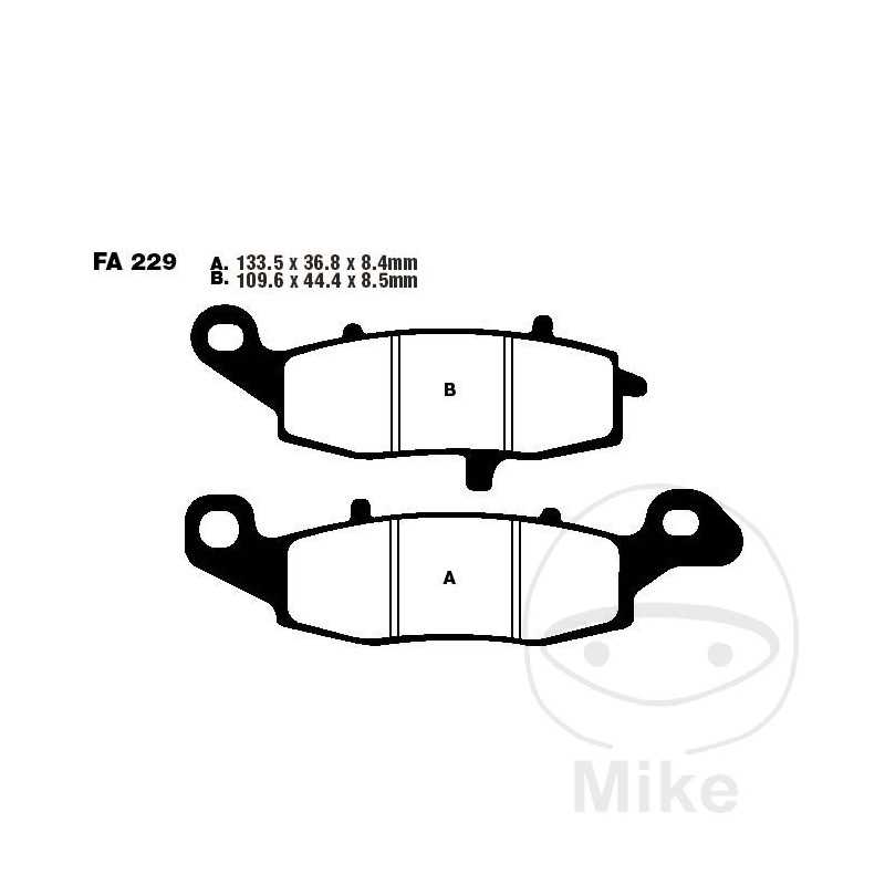 EBC Standard brake pads ALTN: 7873185 737.87.55