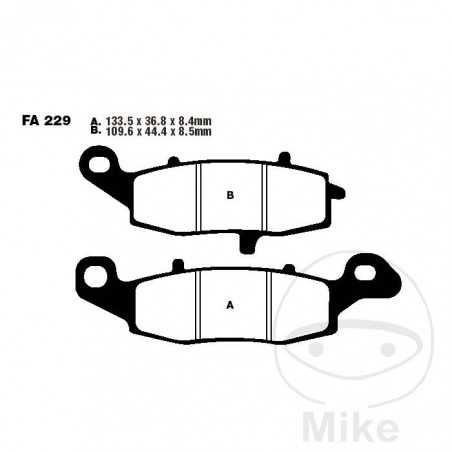 EBC Standard brake pads ALTN: 7873185 737.87.55