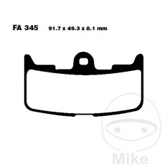 EBC SINTERED BRAKE PADS HH ALTN:7874159/7870283 732.42.96