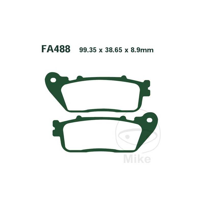 EBC SINTERED BRAKE PADS HH ALTN: 7870504 732.26.54