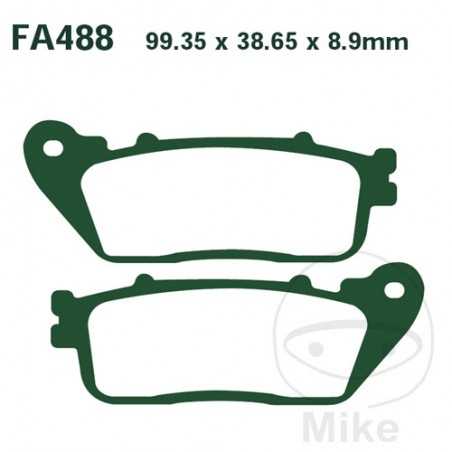 EBC SINTERED BRAKE PADS HH ALTN: 7870504 732.26.54