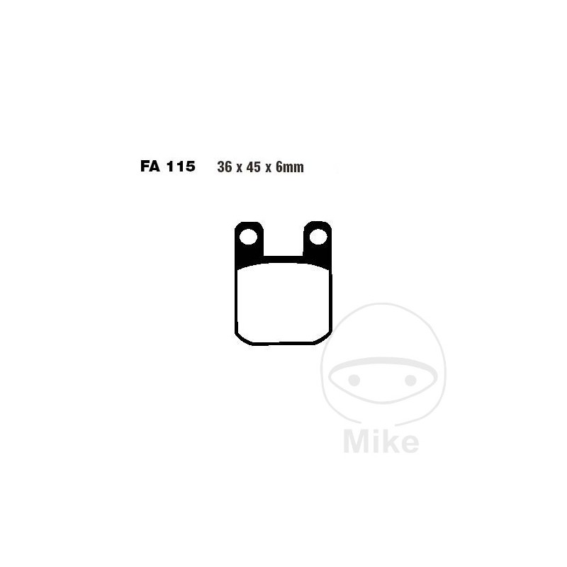 EBC Standard brake pads ALTN: 7872716 737.06.79