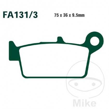 EBC Standard brake pads SCOOTER ALTN: 7872203/7870212 732.18.39