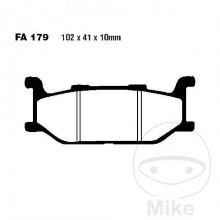 EBC Standard brake pads ALTN: 7872518 737.54.13