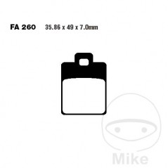 EBC carbon brake pads SCOOTER ALTN: 7870098 732.05.35