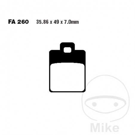 EBC carbon brake pads SCOOTER ALTN: 7870098 732.05.35