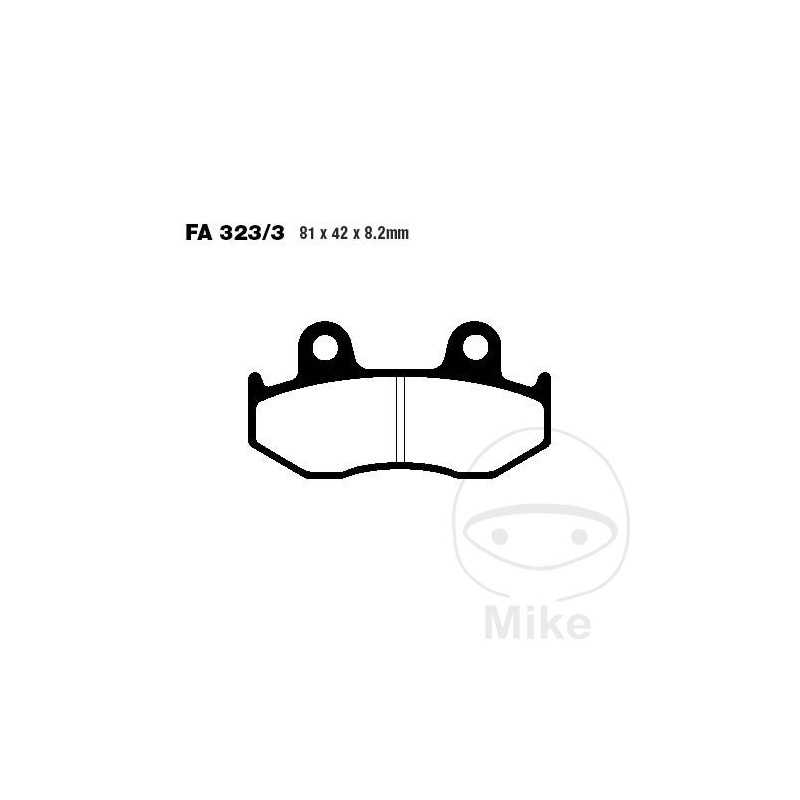 EBC Standard brake pads SCOOTER 732.20.43