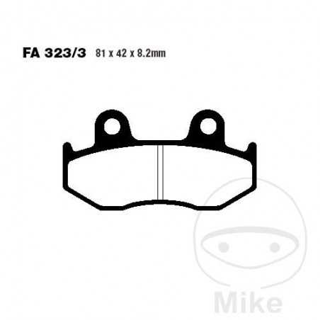 EBC Standard brake pads SCOOTER 732.20.43
