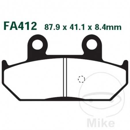 EBC Standard brake pads SCOOTER ALTN: 7870240 732.08.98