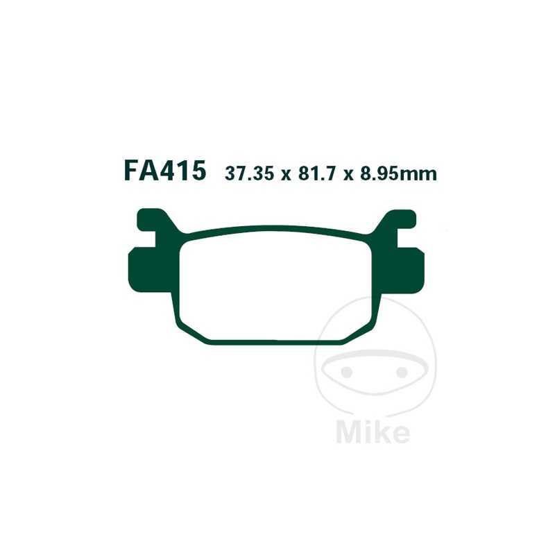 EBC Standard brake pads SCOOTER ALTN: 7870250 732.10.94