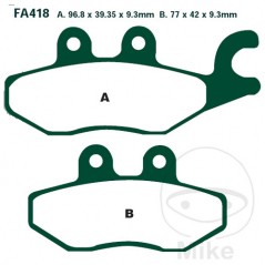 EBC Standard brake pads SCOOTER ALTN: 7870244 732.11.02