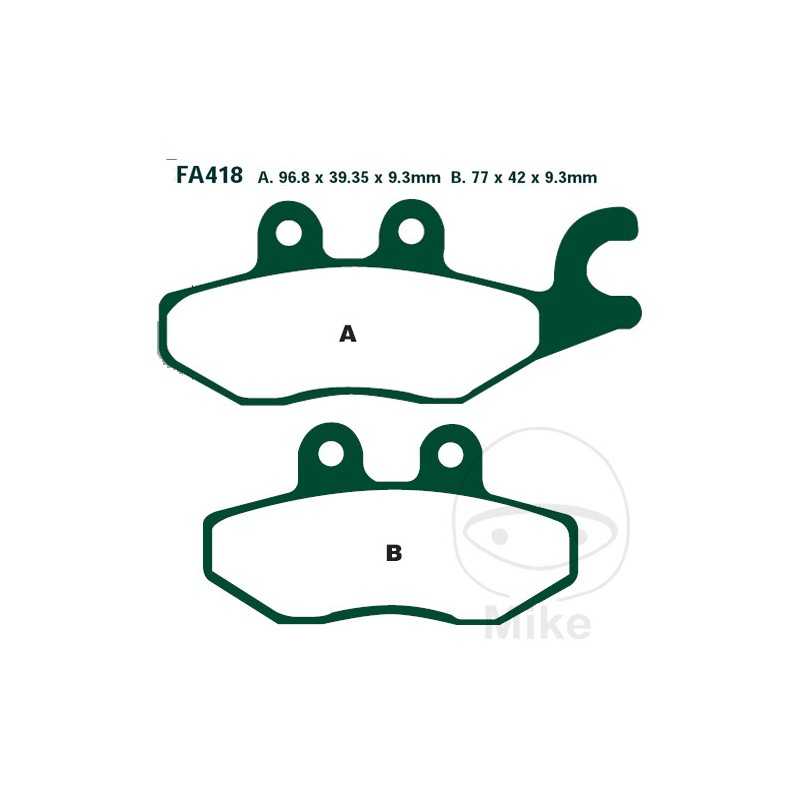 EBC Standard brake pads SCOOTER ALTN: 7870244 732.11.02