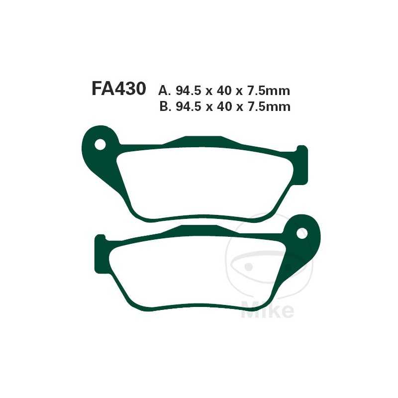 EBC Standard brake pads SCOOTER ALTN: 7870247 732.09.22