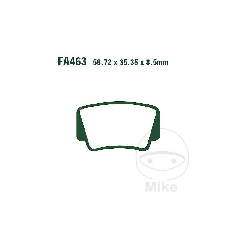 EBC SINTERED BRAKE PADS R ALTN: 7870181 732.31.99