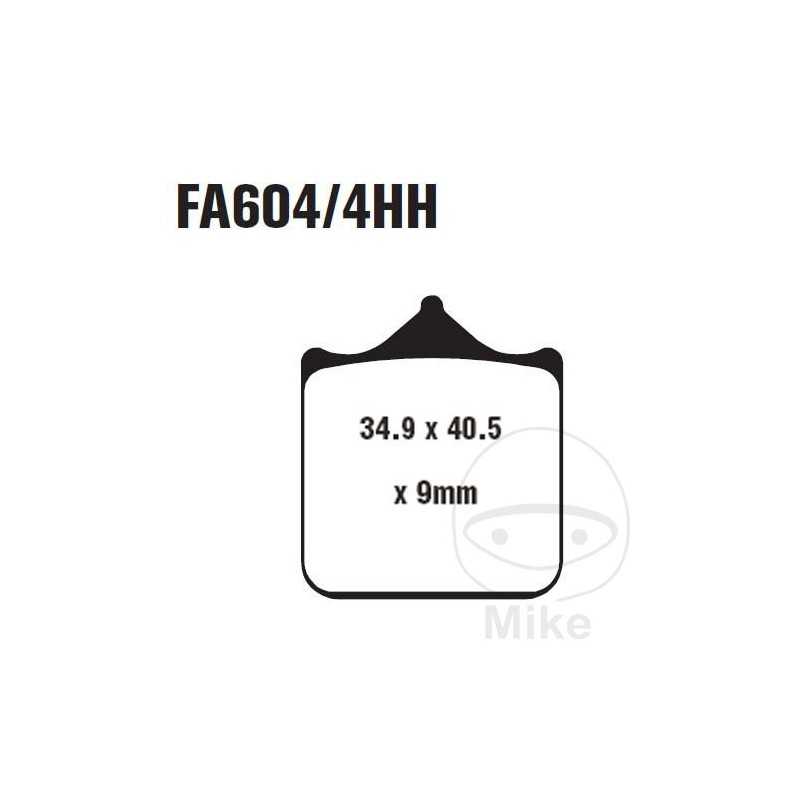 EBC SINTERED BRAKE PADS EPFA ALTN: 7870161 732.33.48