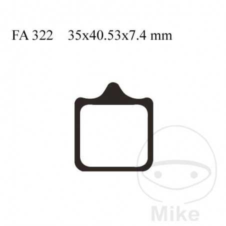 EBC PASTILLAS DE FRENO SINTERIZADAS HH ALTN:7873649 732.41.22