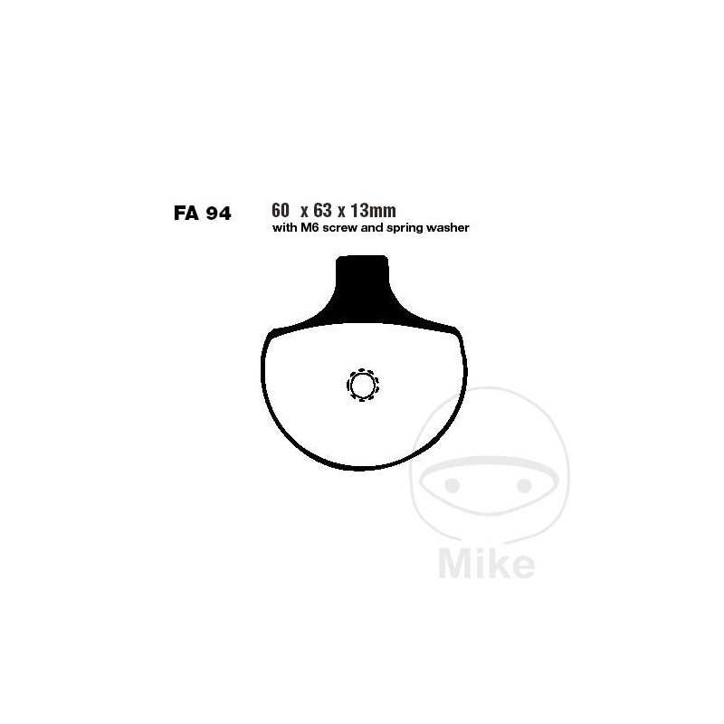 EBC Standard brake pads ALTN: 7872302 737.05.96
