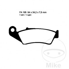 EBC Standard brake pads ALTN: 7872773/7875404 737.54.39