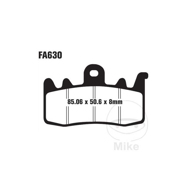 EBC Semi-sintered brake pads V 732.64.20