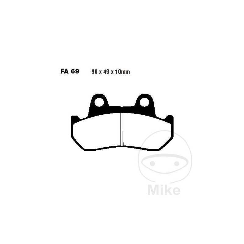 EBC Standard brake pads ALTN: 7871437 732.67.88