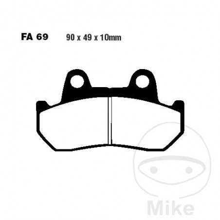 EBC Standard brake pads ALTN: 7871437 732.67.88