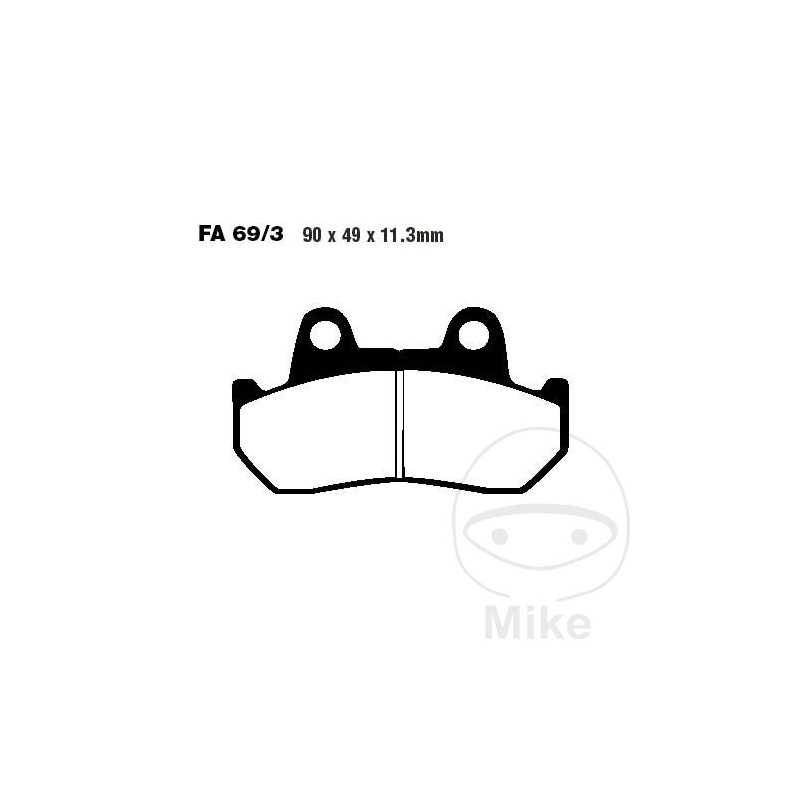 EBC Standard brake pads ALTN: 7871437 732.83.96