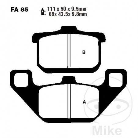 EBC Standard brake pads ALTN: 7871072 732.69.52