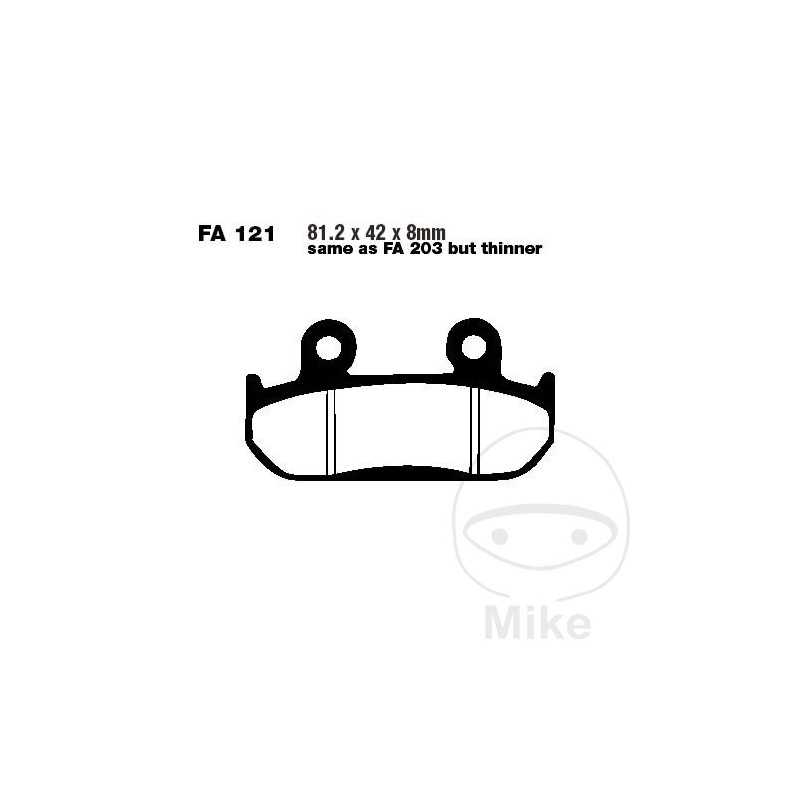 EBC Standard brake pads ALTN: 7871791 737.10.16