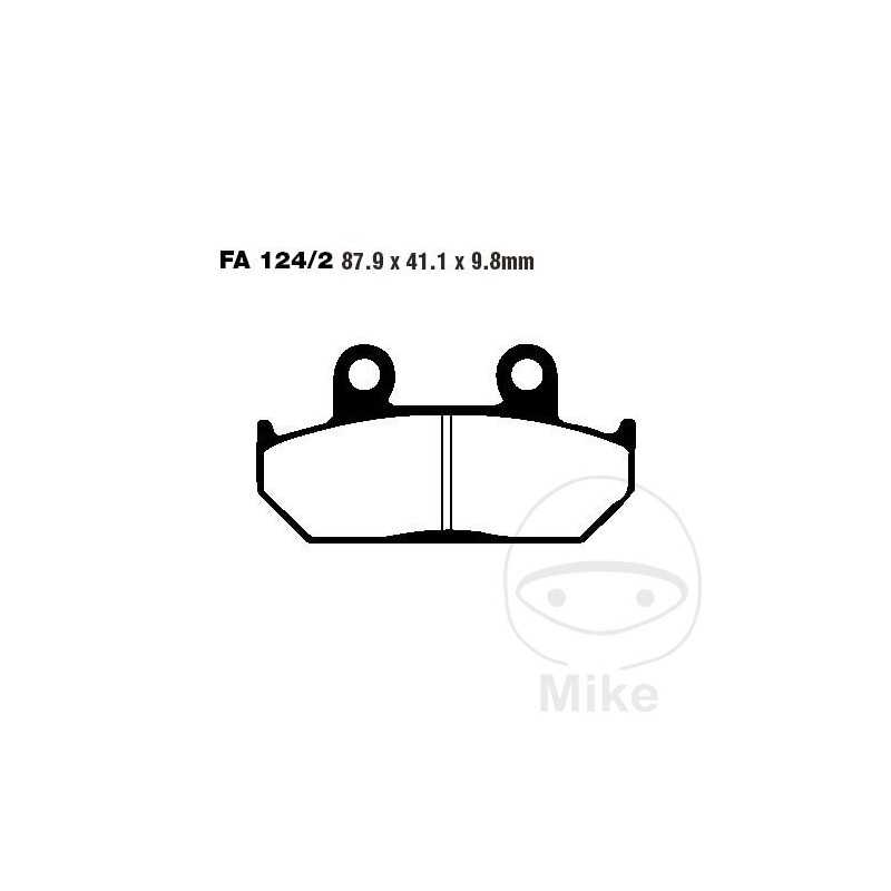 EBC Standard brake pads ALTN: 7872377 737.43.90