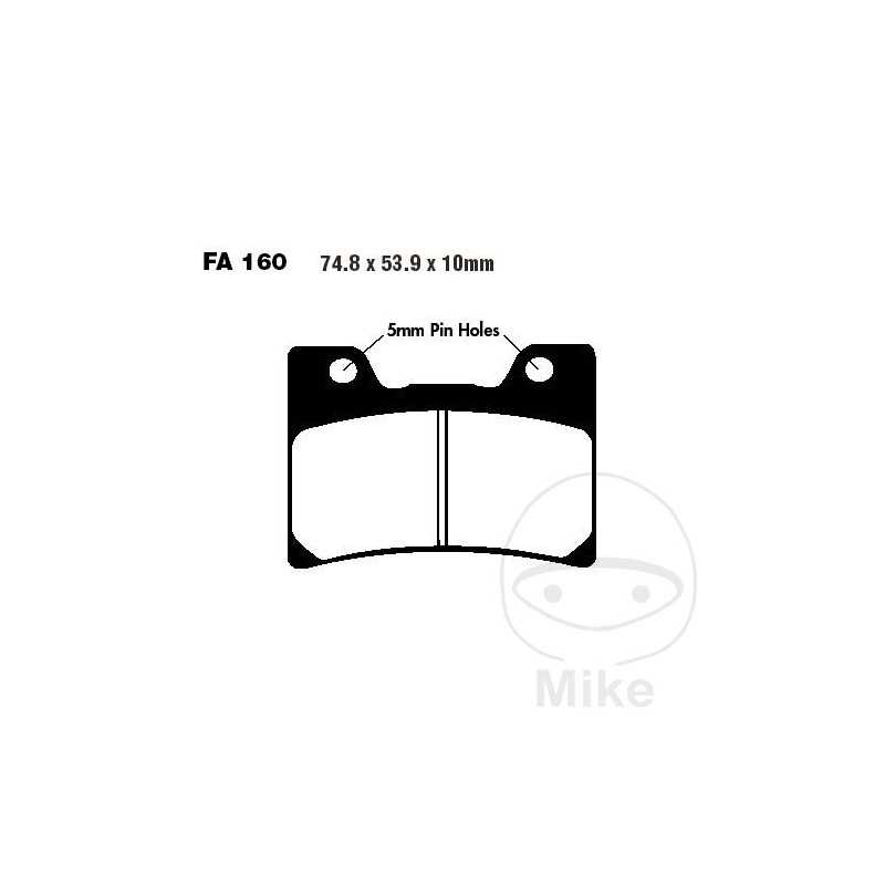 EBC Standard brake pads ALTN: 7872260 737.53.89