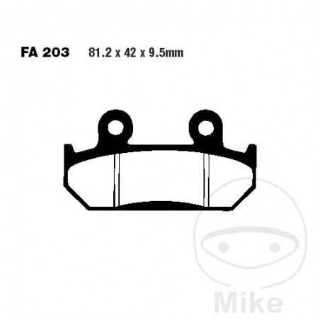 EBC Standard brake pads ALTN: 7871791 737.74.84