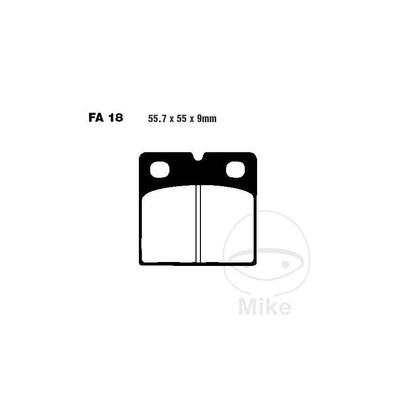 EBC Standard brake pads ALTN: 7871098/7870190 732.65.72