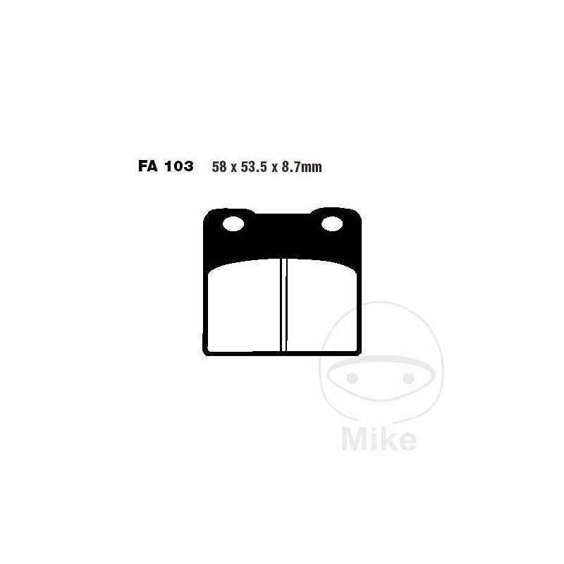 EBC Standard brake pads ALTN: 7871551 732.84.61