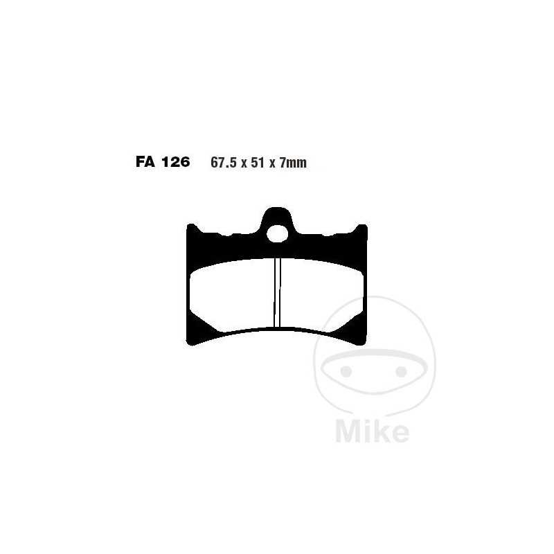 EBC Standard brake pads ALTN: 7872112 737.07.29