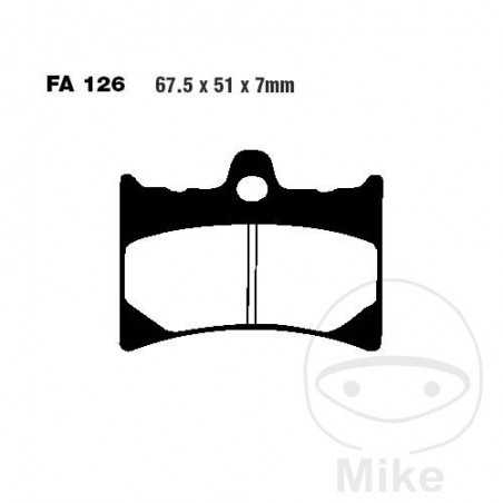EBC Standard brake pads ALTN: 7872112 737.07.29