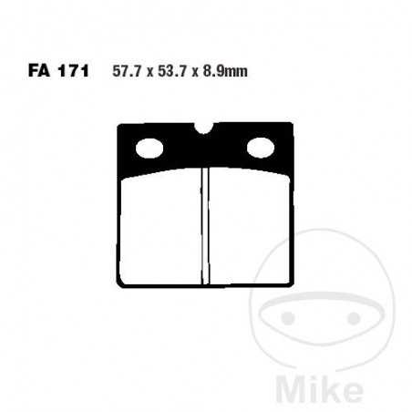 EBC Standard brake pads ALTN: 7872245 737.46.14