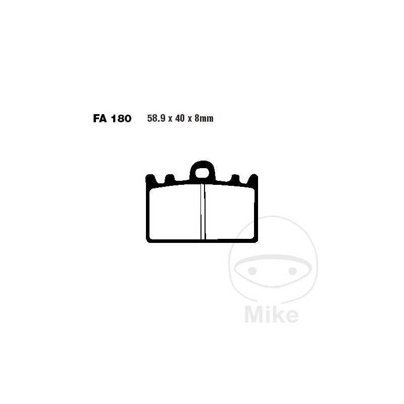 EBC Standard brake pads ALTN: 7872674 737.66.27