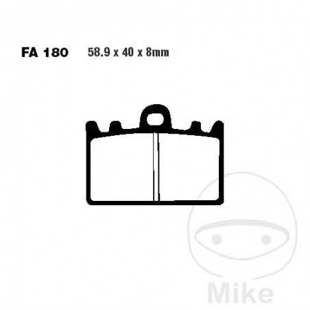EBC Standard brake pads ALTN: 7872674 737.66.27