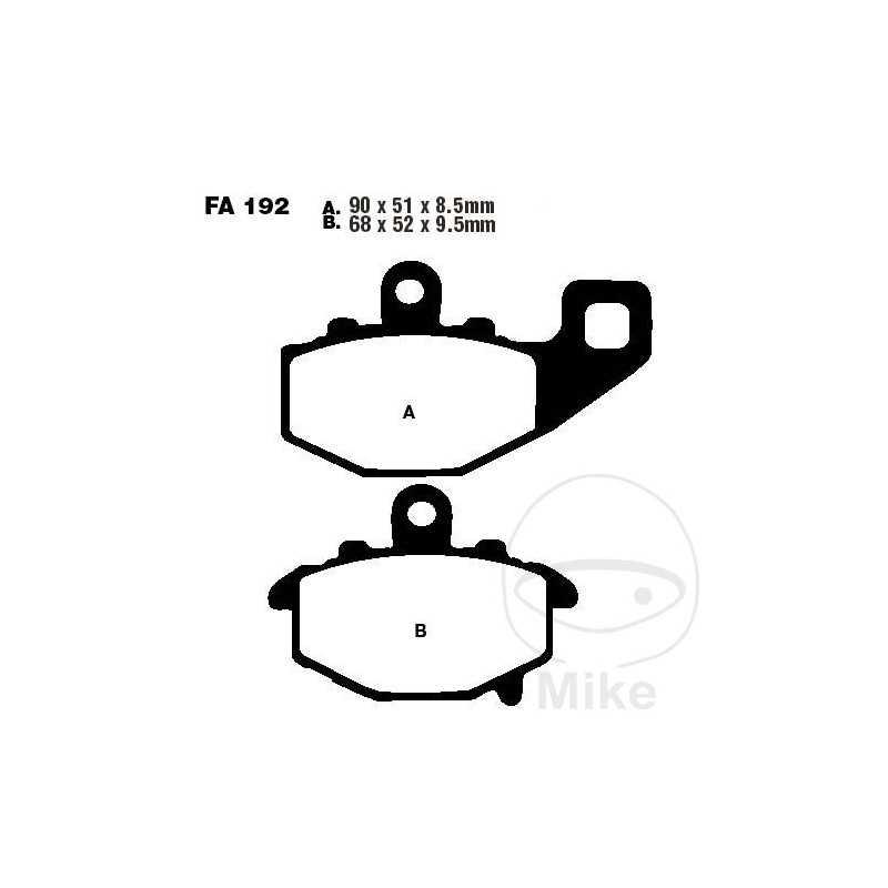 EBC Standard brake pads ALTN: 7871411 737.65.36