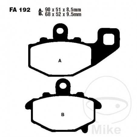 EBC Standard brake pads ALTN: 7871411 737.65.36