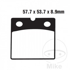 EBC Semi-sintered brake pads V 737.00.69